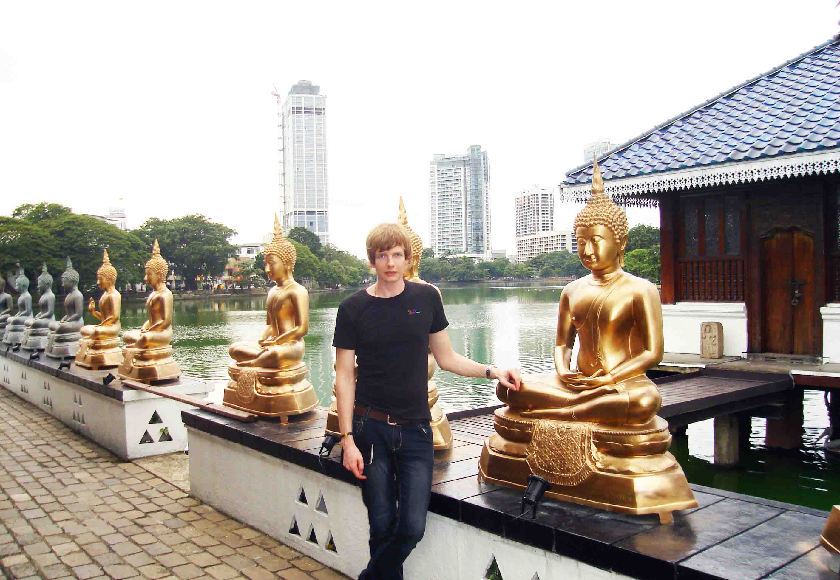 Saša Milivojev in COlombo, Sri Lanka 4